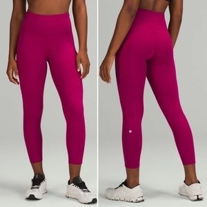 Lululemon Fast and Free High-Rise 23”
Wild Berry